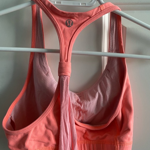 Lululemon practice freely coral tank - Picture 3 of 4